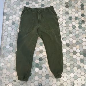 Alex Mill Green Men’s Large Jogger Sweatpants
